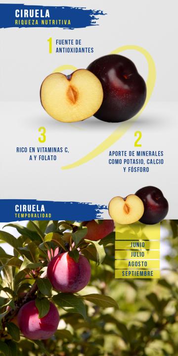 Ficha técnica Ciruela
